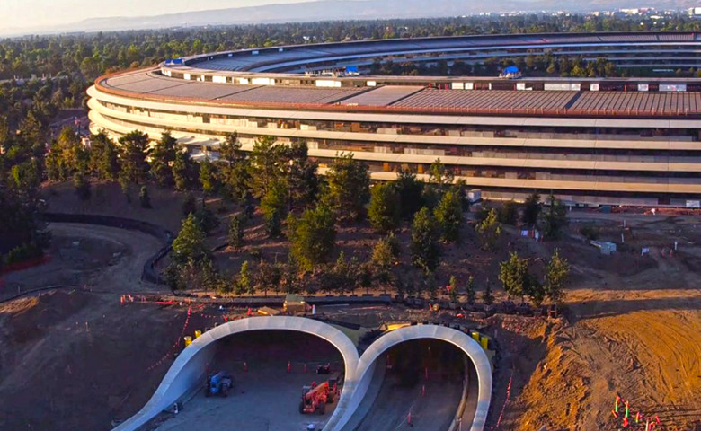 Подземный театр Стива Джобса (Apple Park), США